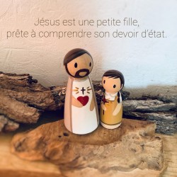 Jesus et la petite fille