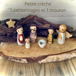 01 petite Crèche  6.5 cm